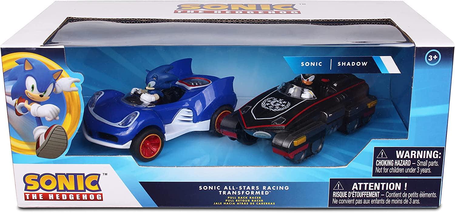 Sonic Transformed All-Stars Racing : Shadow and Sonic Hedgehog