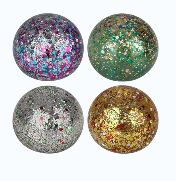 2.4" Sparkle Squeezy Sugar Ball Assrt - 1pc