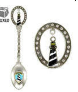 Light House Enamel Charm Spoon