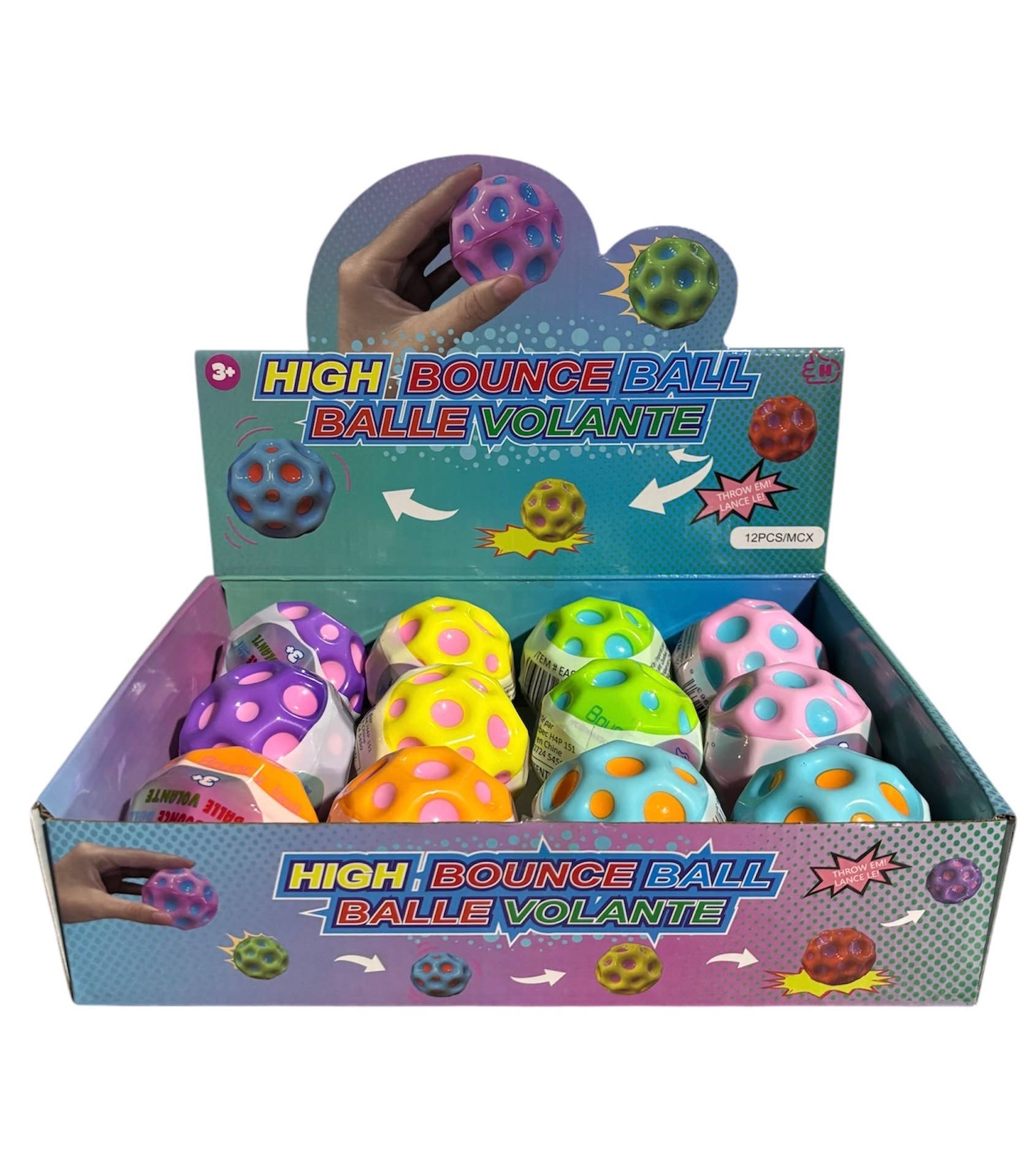 Pastel Super High Bounce Space Ball Assrt - 1pc