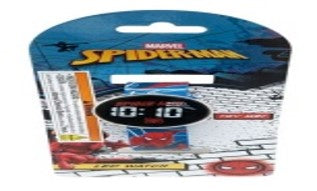 Amazing Spiderman Led-Watch W /Printed-Straps Card