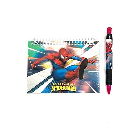 Autograph Book With Pen Spiderman