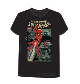 Adult Spiderman Panels T-Shirt