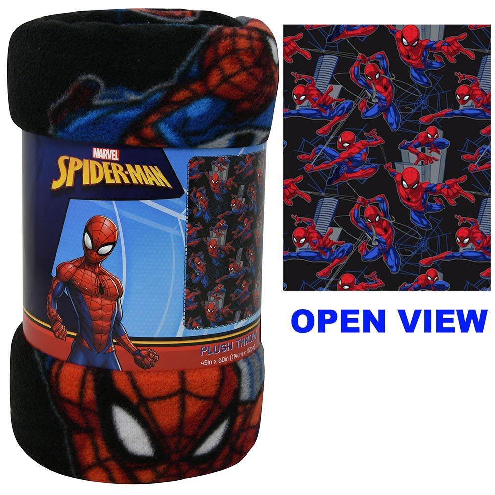 Spiderman "Dark Spider" 45x60" Fleece Throw Blanket