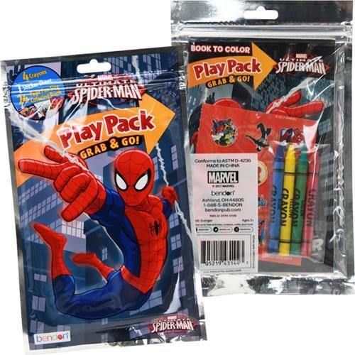 Spiderman Grab n Go Play Pack