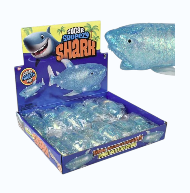 6" Squeezy Sugar Shark Assrt - 1pc