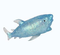 6" Squeezy Sugar Shark Assrt - 1pc