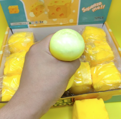 Square Cheese Squishy 2'' - 1pc