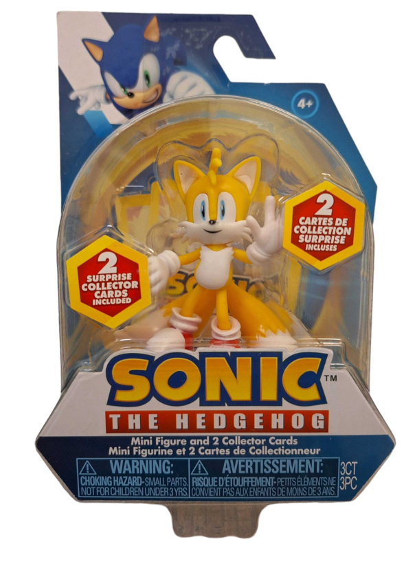 Sonic Mini Figure +2 Collector Cards