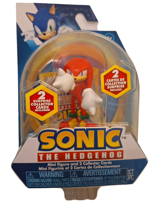 Sonic Mini Figure +2 Collector Cards