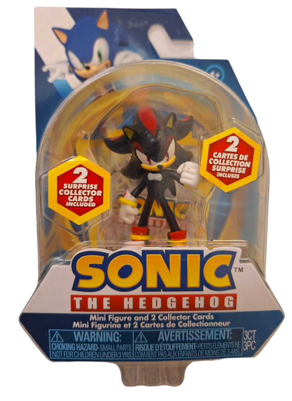 Sonic Mini Figure +2 Collector Cards