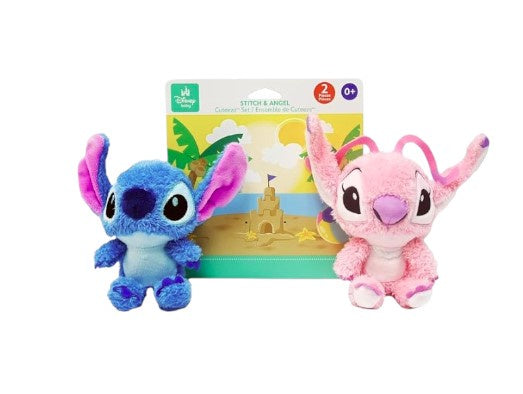 Disney Cuteeze Stitch & Angel 2 Pack