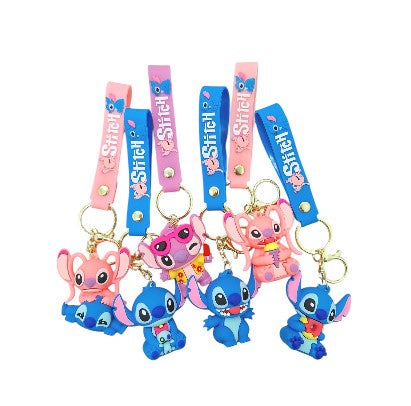 Stitch & Angel keychain Assorted 1pc