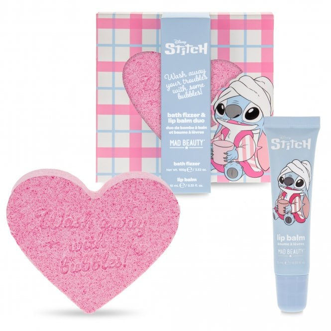 Disney  Stitch Pamper Fizzer & Lip Balm