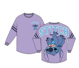 Youth Disney Stitch Claws Long Sleeve Spring Lilac