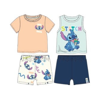 Disney Stitch ''Just Chill'' Baby Boys 4Pcs Set