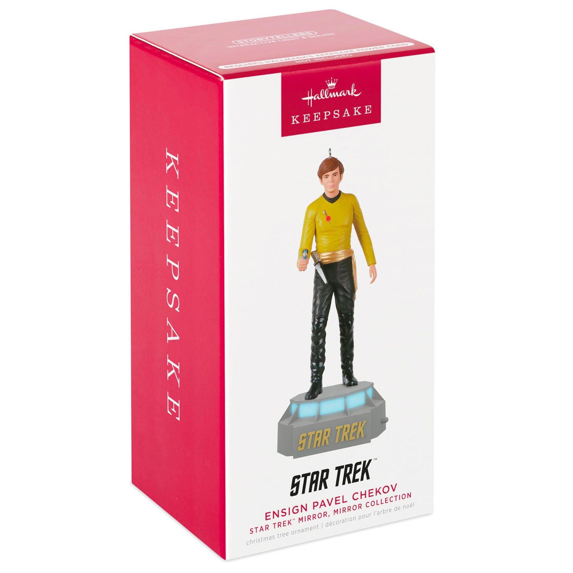 Star Trek™ Mirror, Mirror Collection Ensign Pavel Chekov Ornament W Light and Sound