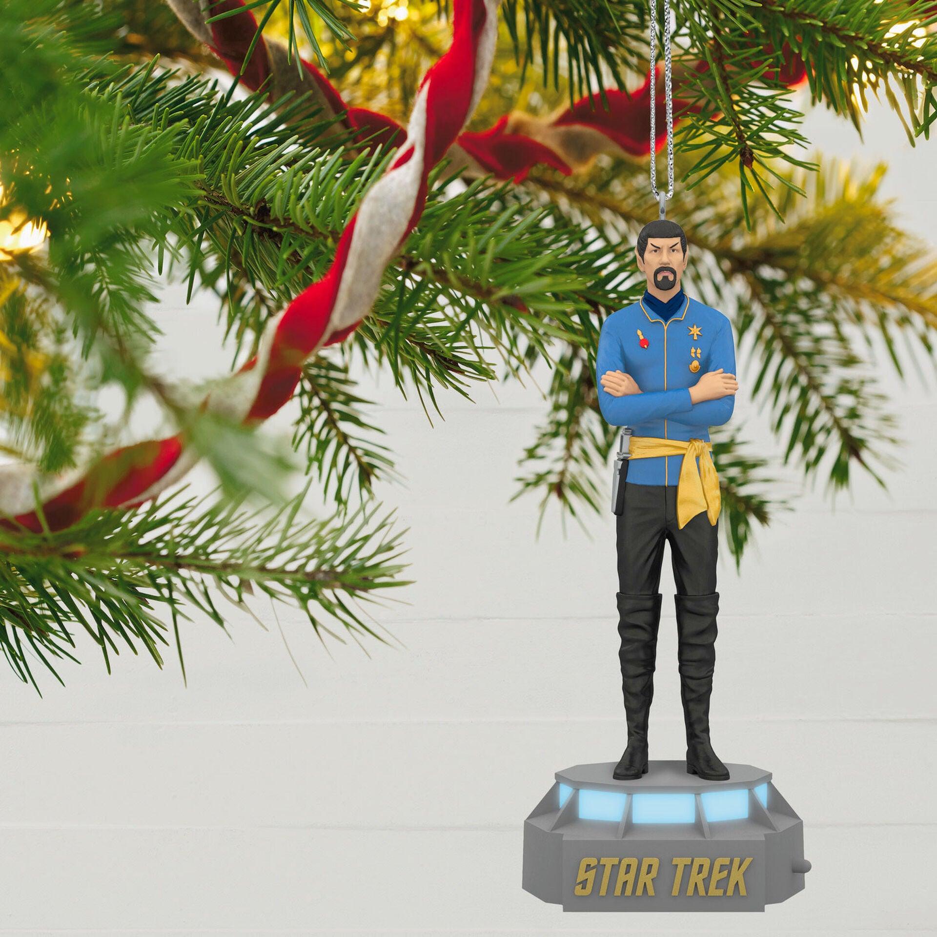 Star Trek™ Mirror, Mirror Collection First Officer Spock Ornament W Light and Sound