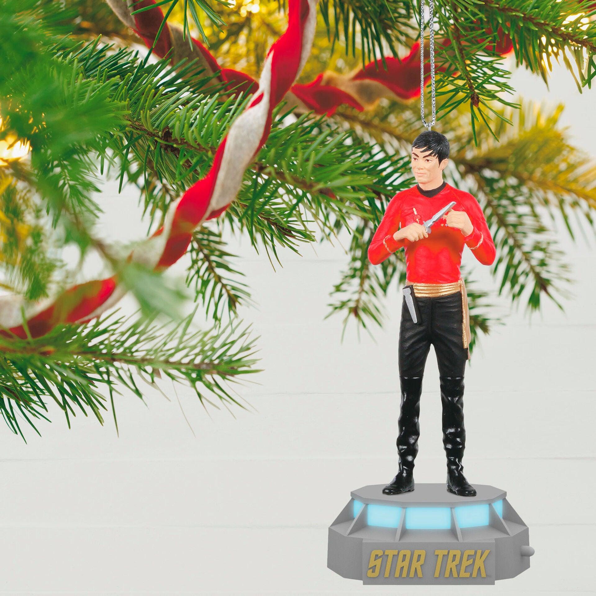 Star Trek™ Mirror, Mirror Collection Lieutenant Hikaru Sulu Ornament W Light and Sound