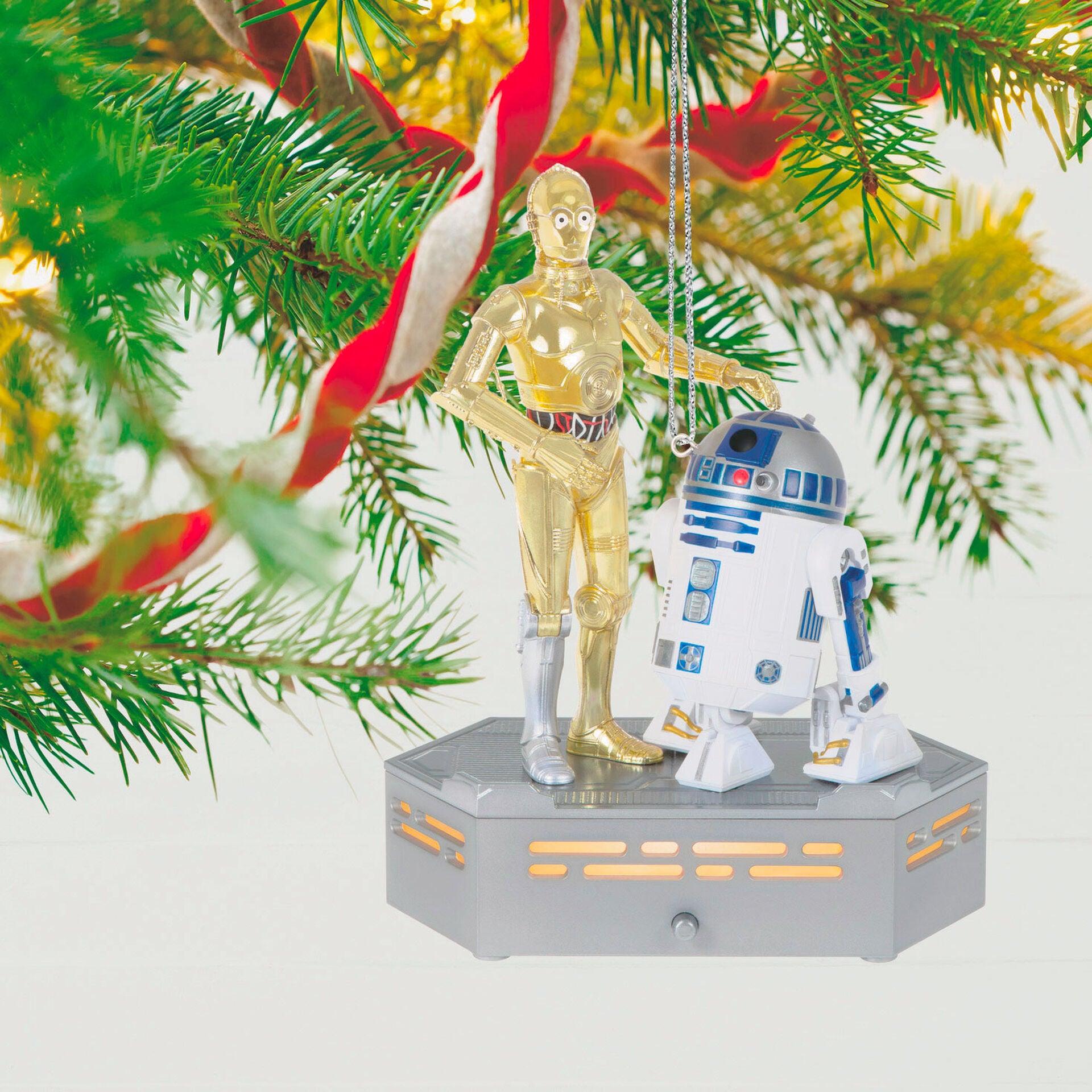 Star Wars: A New Hope™ Collection C-3PO™ and R2-D2™ Ornament W Light and Sound