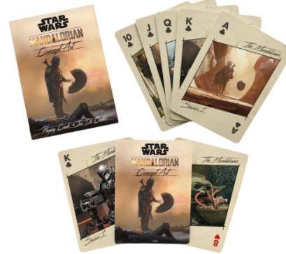 Star Wars Art of The Mandalorian Playing Cards