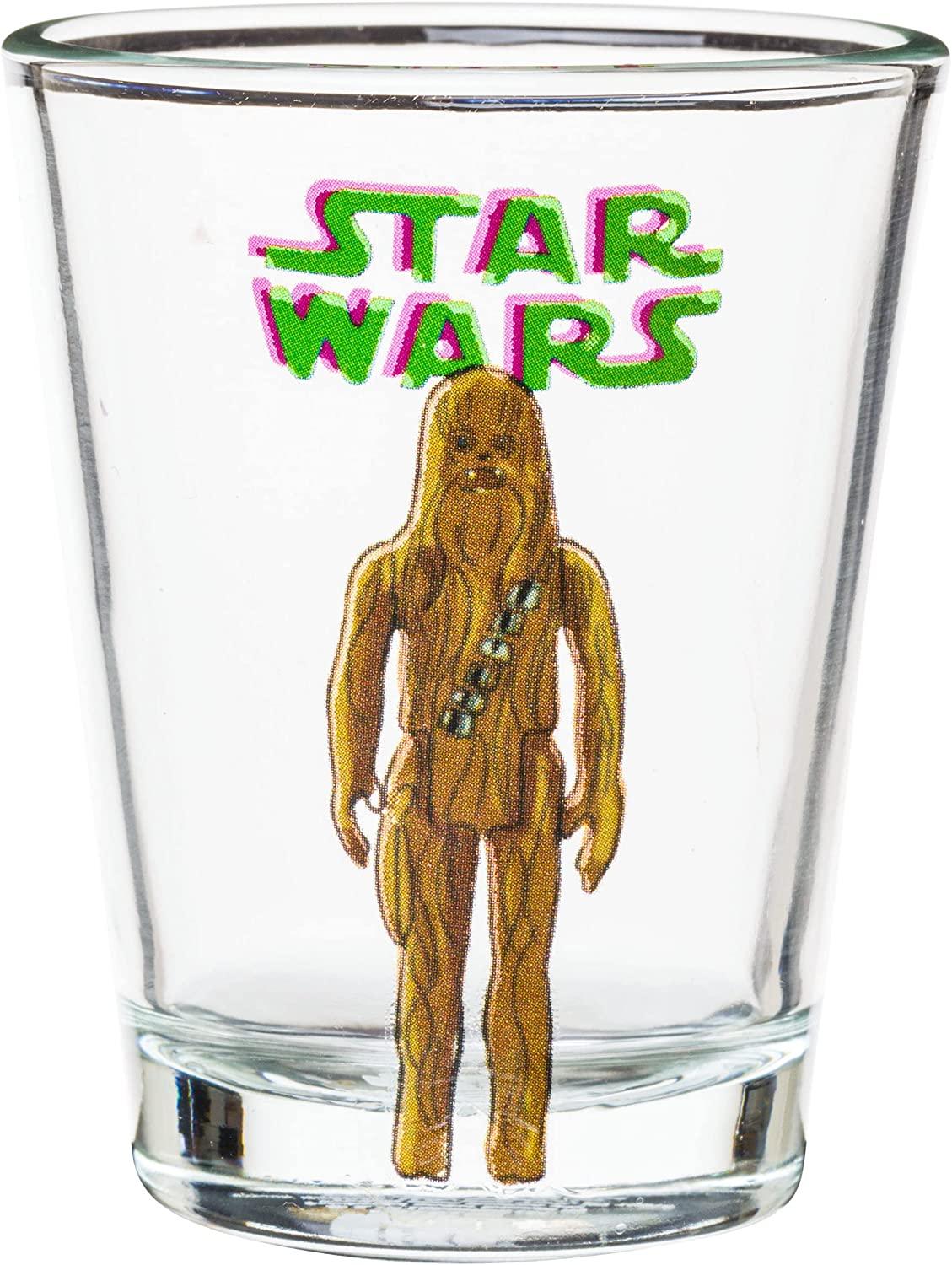 Star Wars Character Doodles 4pc. 1.5oz Mini Glass Set