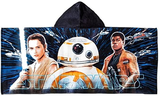 Star Wars Hooded Towel Finn, Rey & BB8