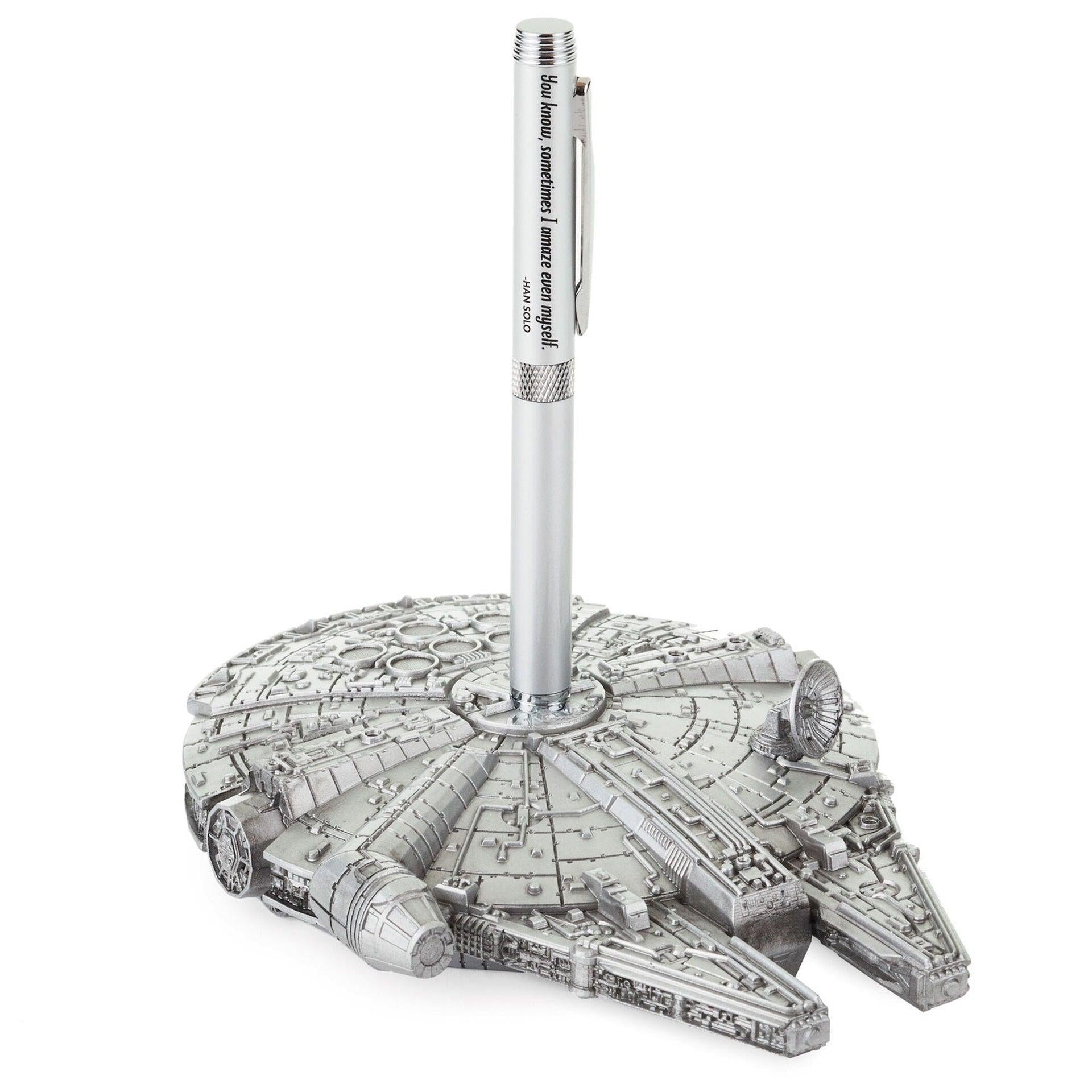 Star Wars Millennium Falcon Desk Accessory With Pen