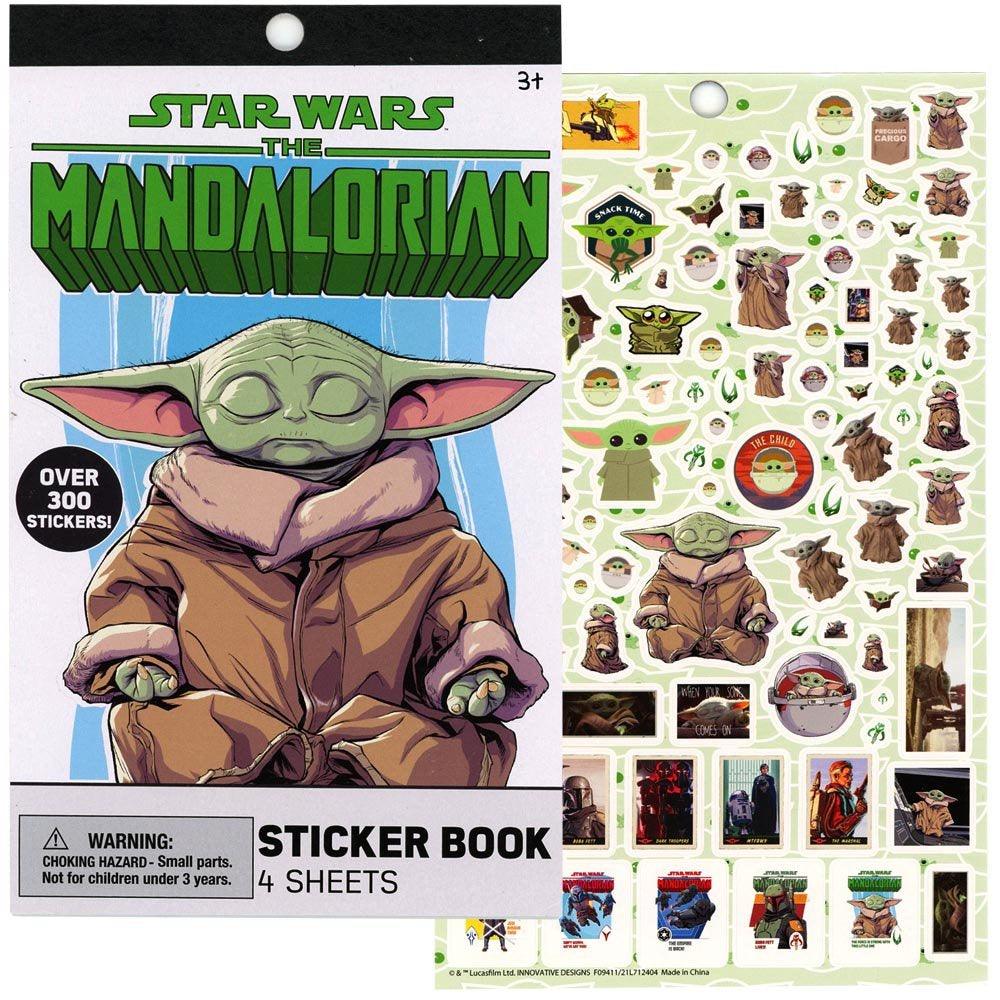 Star Wars "The Child" 4 Sheet Sticker Pad, 200+ Stickers