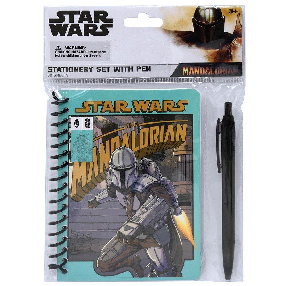 Star Wars " The Child " Spiral Notebook with Pen in Poly Bag