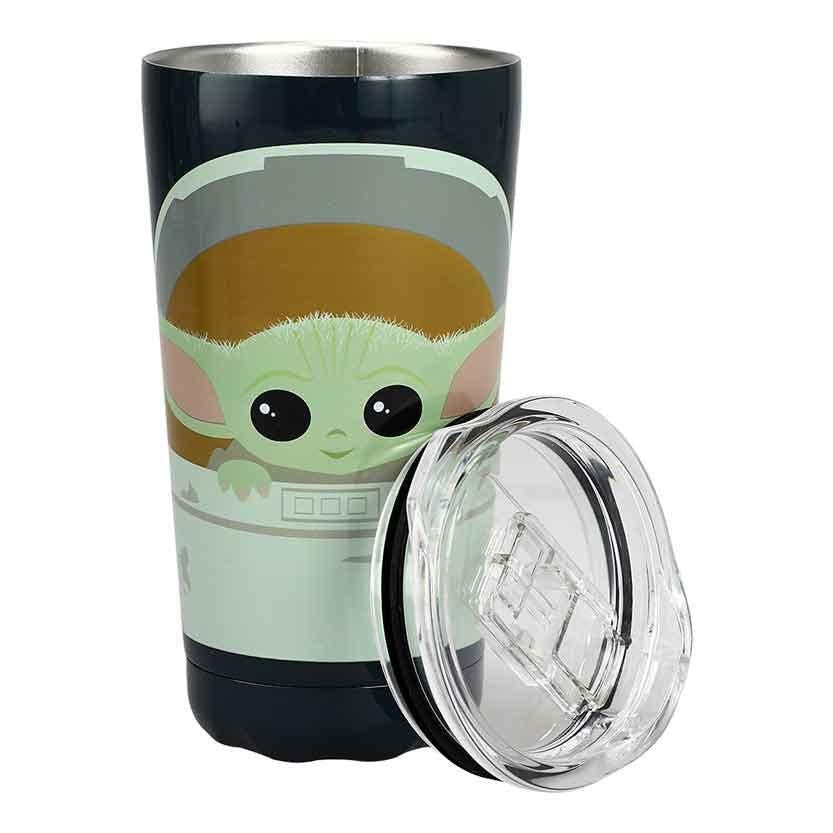 Star Wars The Mandalorian Grogu 20 Oz. Vacuum Insulated Stainless Steel Tumbler