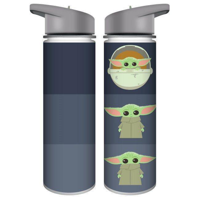 Star Wars The Mandalorian Baby Yoda Kids' Plastic Water Bottle 2