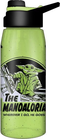Star Wars The Mandalorian Water Bottle W Screw Lid