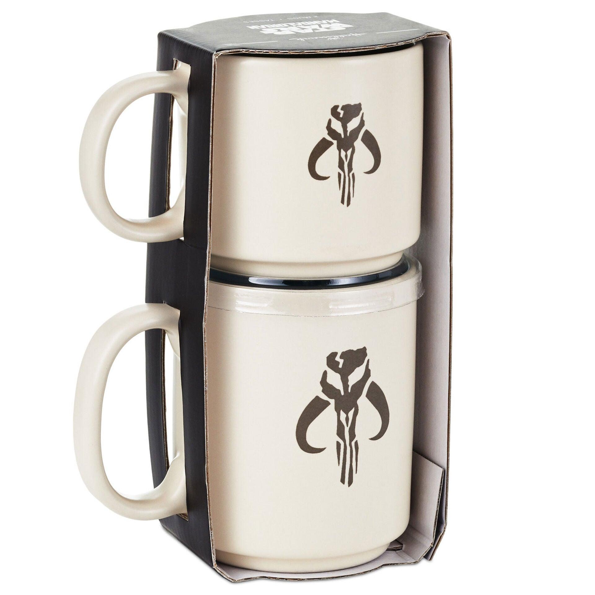 Star Wars: The Mandalorian™ and Grogu™ Adult and Child Stacking Mugs, Set of 2