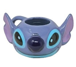 Disney Stitch Sculpted Figural Head Ceramic Mug