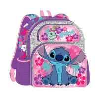 Stitch 3D 12" Seguin Backpack w/All Over Print Front/Back