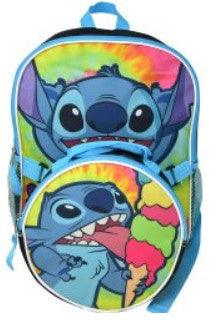 Stitch 16" Backpack With Lunch Bag
