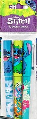 Stitch 3pk Pens in Poly Bag with Header