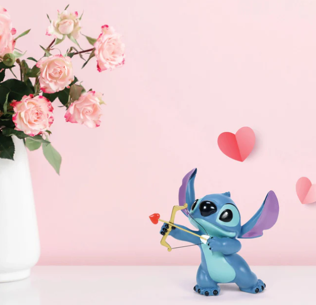 Disney Stitch Valentine's Day Figurine