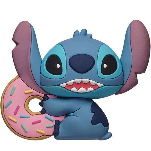 Stitch with Donut 3D Foam Magnet