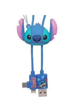 Disney Stitch 3D Foam USB Cable Bag Clip