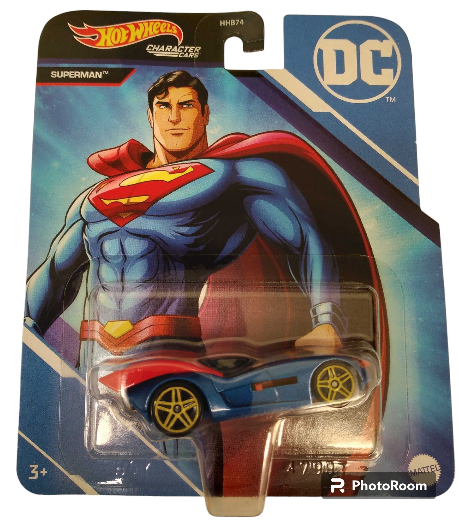 Hot Wheels DC Super Hero Character Car