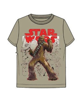 Youth Star Wars Chewbacca Creamed Coffee Tee