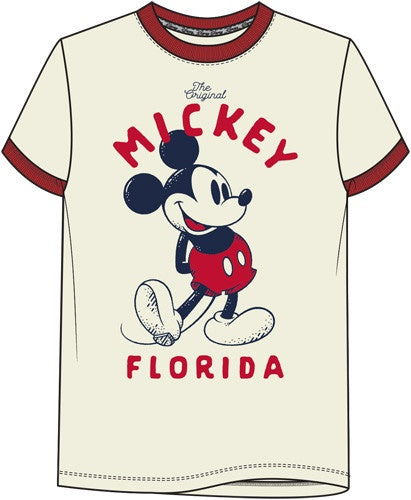 Youth Florida Mickey Stance Delicate Ivory