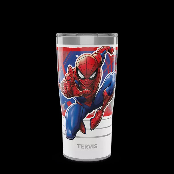 Marvel - Spider-Man Iconic  Stainless Steel Tumbler with Slider Lid