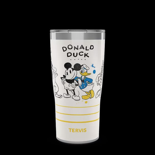 Disney - Donald Duck & Friends Stainless Steel Tumbler with Slider Lid