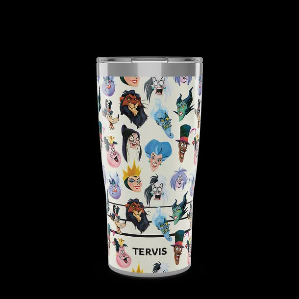 Disney - Villains Portrait Stainless Steel Tumbler with Slider Lid