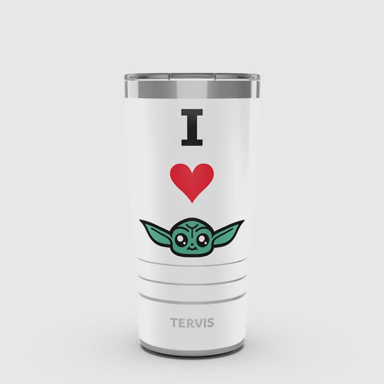 Mandalorian - I Heart Grogu Stainless Steel Tumbler