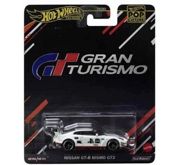 Hot Wheels Premium Pop Cultue Gran Turismo Toy Car Nissan