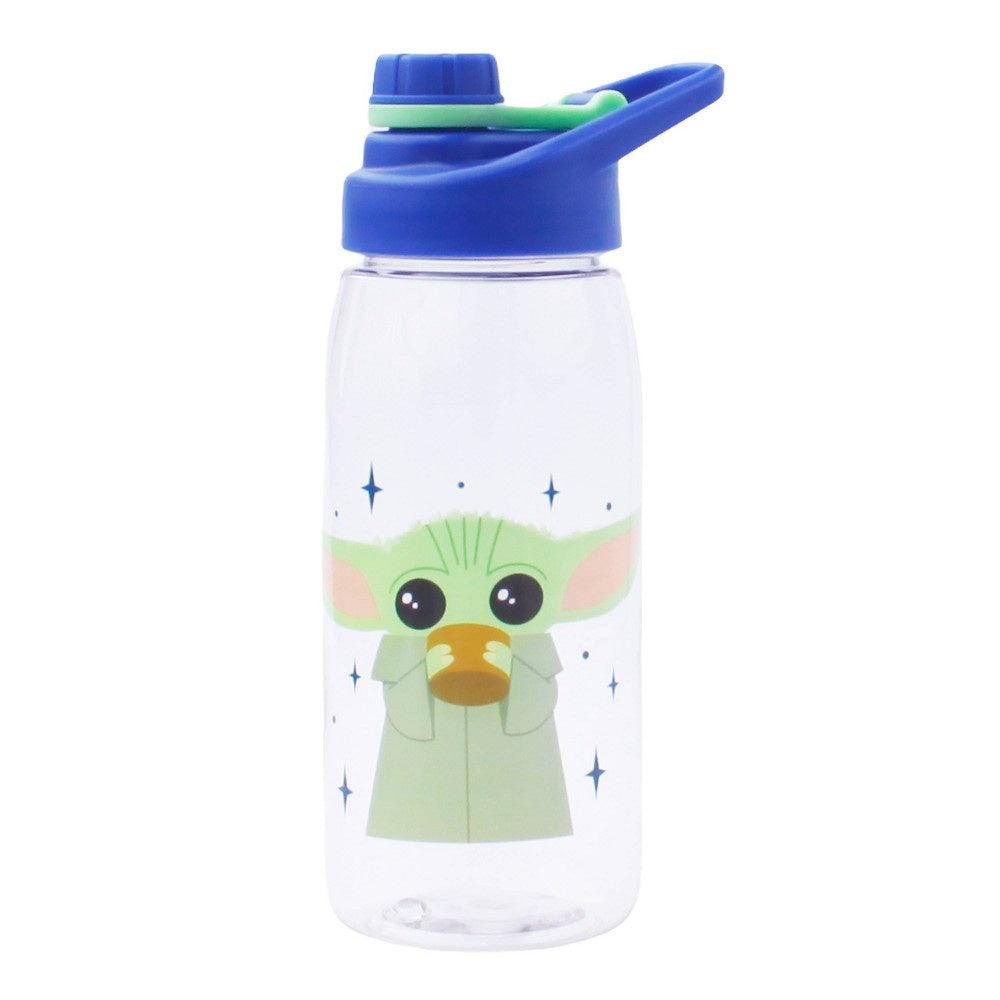 The Child Sips 20oz Hinged Handle Plastic Sports Bottle